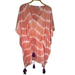 Samson Coral Tie Dye Swim Cover Up S / M
